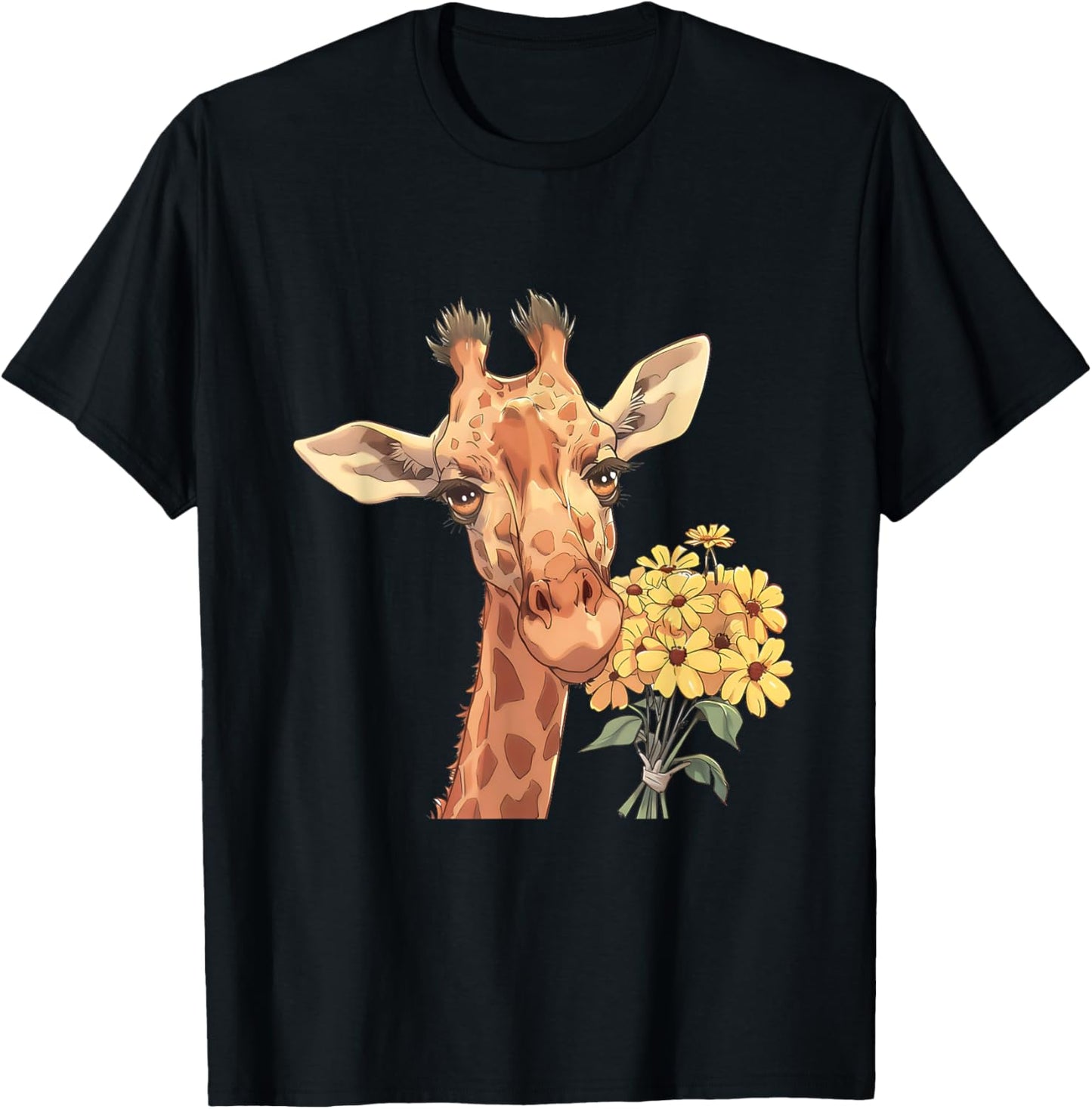 Giraffe shirt , giraffe for boys, giraffe for T-Shirt - T-Shirt | Black