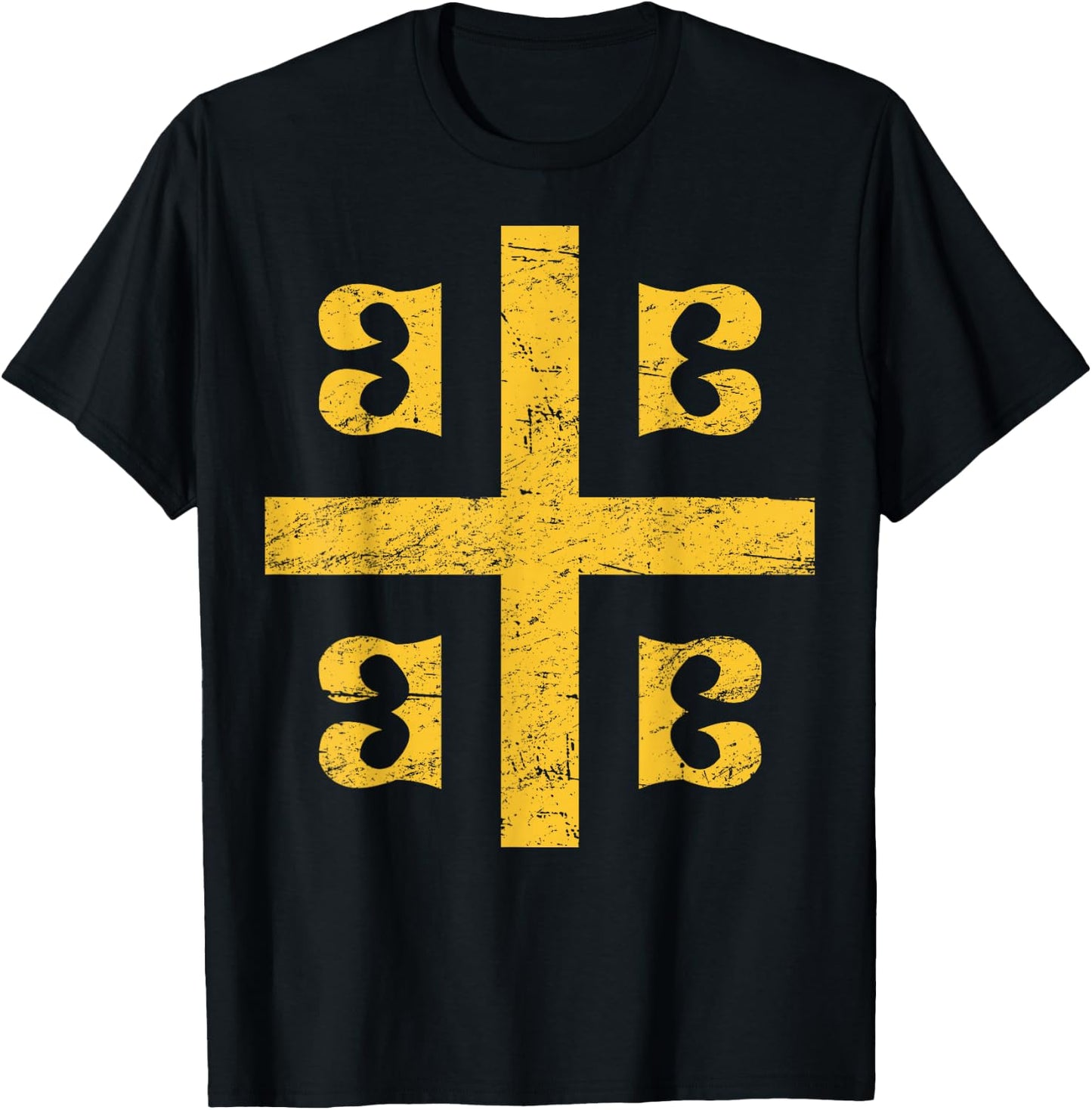 Palaiologos Emblem - Constantinople Byzantine T-Shirt - T-Shirt | Black