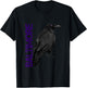Baltimore Maryland Edgar Allan Poe Raven Eye T-Shirt - T-Shirt | Black