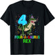 Kids 4 Year Old Boy 4th Birthday Dinosaur Gift Fourasaurus T-Shirt - T-Shirt | Black