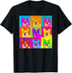 Pop Art Corgi Dog Colorful Artistic Artist Gifts Men Women Kids T-Shirt - T-Shirt | Black