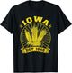 Iowa Corn Farming Farmer T-Shirt - T-Shirt | Black
