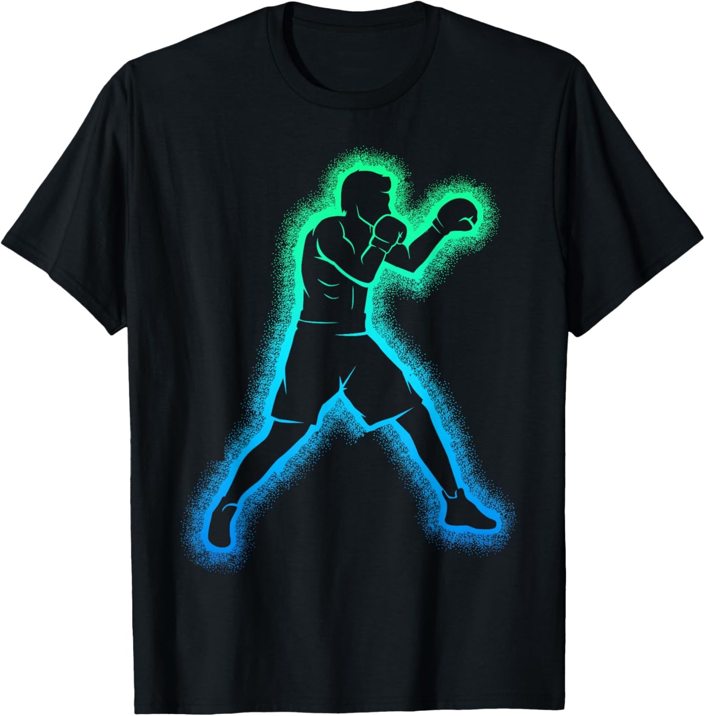 Men's Boxer, Boxer, Boxing , Black, S T-Shirt - T-Shirt | Black