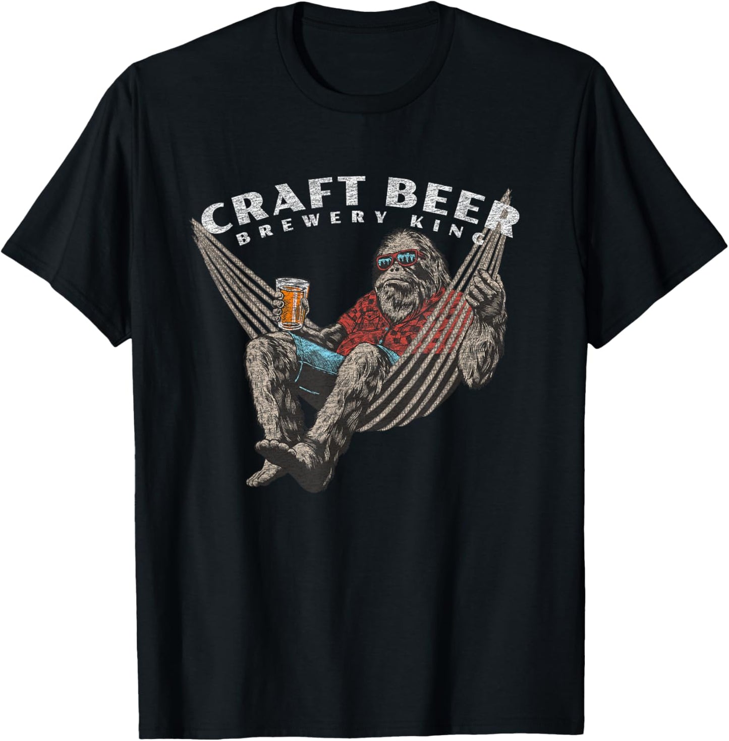 Funny Brewery Craft Beer Lovers Vintage Graphic T-Shirt - T-Shirt | Black