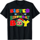 Sister Of The Birthday Boy Funny Melon Family Matching T-Shirt - T-Shirt | Black