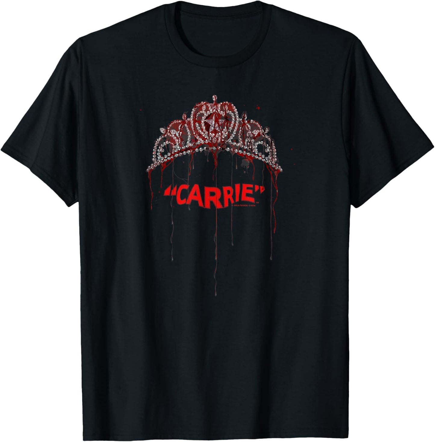 Carrie Prom Queen T-Shirt - T-Shirt | Black