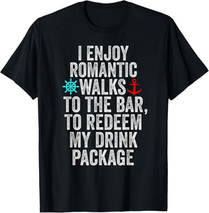 Funny Cruise With Sayings Women Drinking T-Shirt - T-Shirt | Black