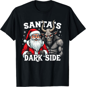 Krampusnacht Christmas Monster Krampus Lover Festive Horror T-Shirt - T-Shirt | Black