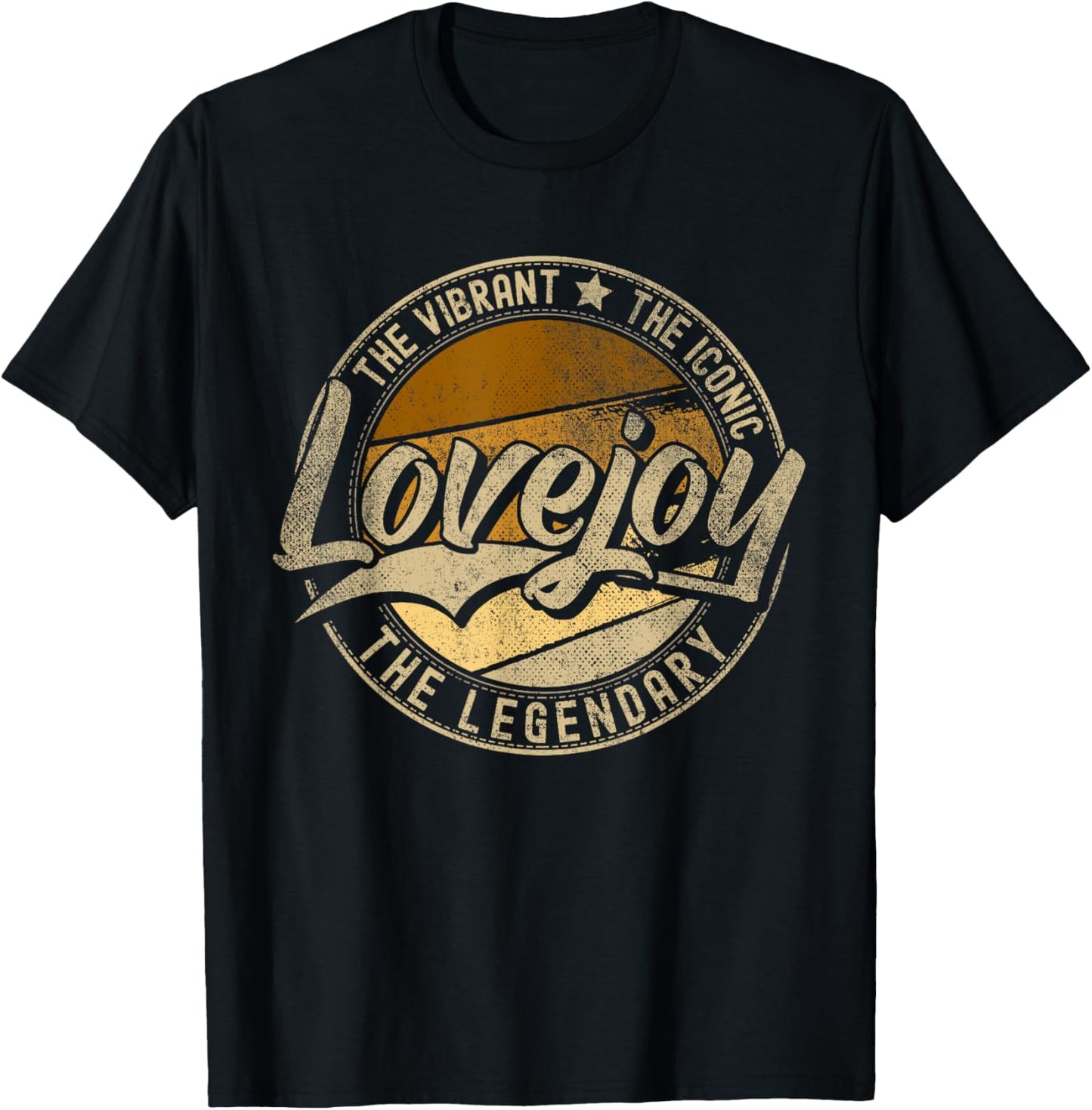 Lovejoy GA | Georgia | Vintage Distressed T-Shirt - T-Shirt | Black