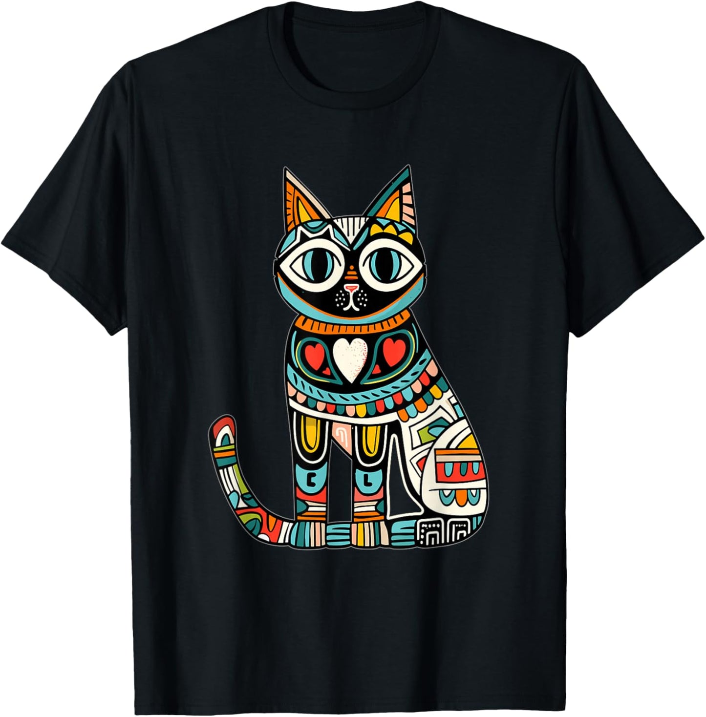 Chania Greece Vacation Greek Cat Lover T-Shirt - T-Shirt | Black