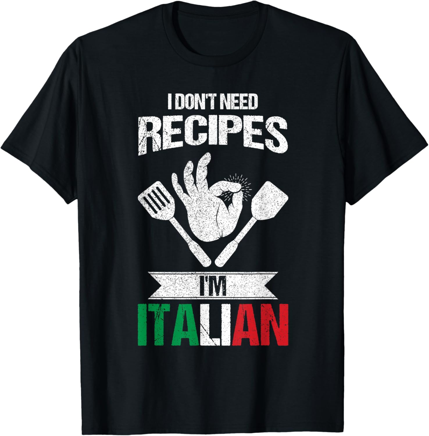 Italian Quotes Italy decor American Grown Italian Roots T-Shirt - T-Shirt | Black