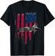 Patriotic F-4 PHANTOM The McDonnell Douglas America flag T-Shirt - T-Shirt | Black
