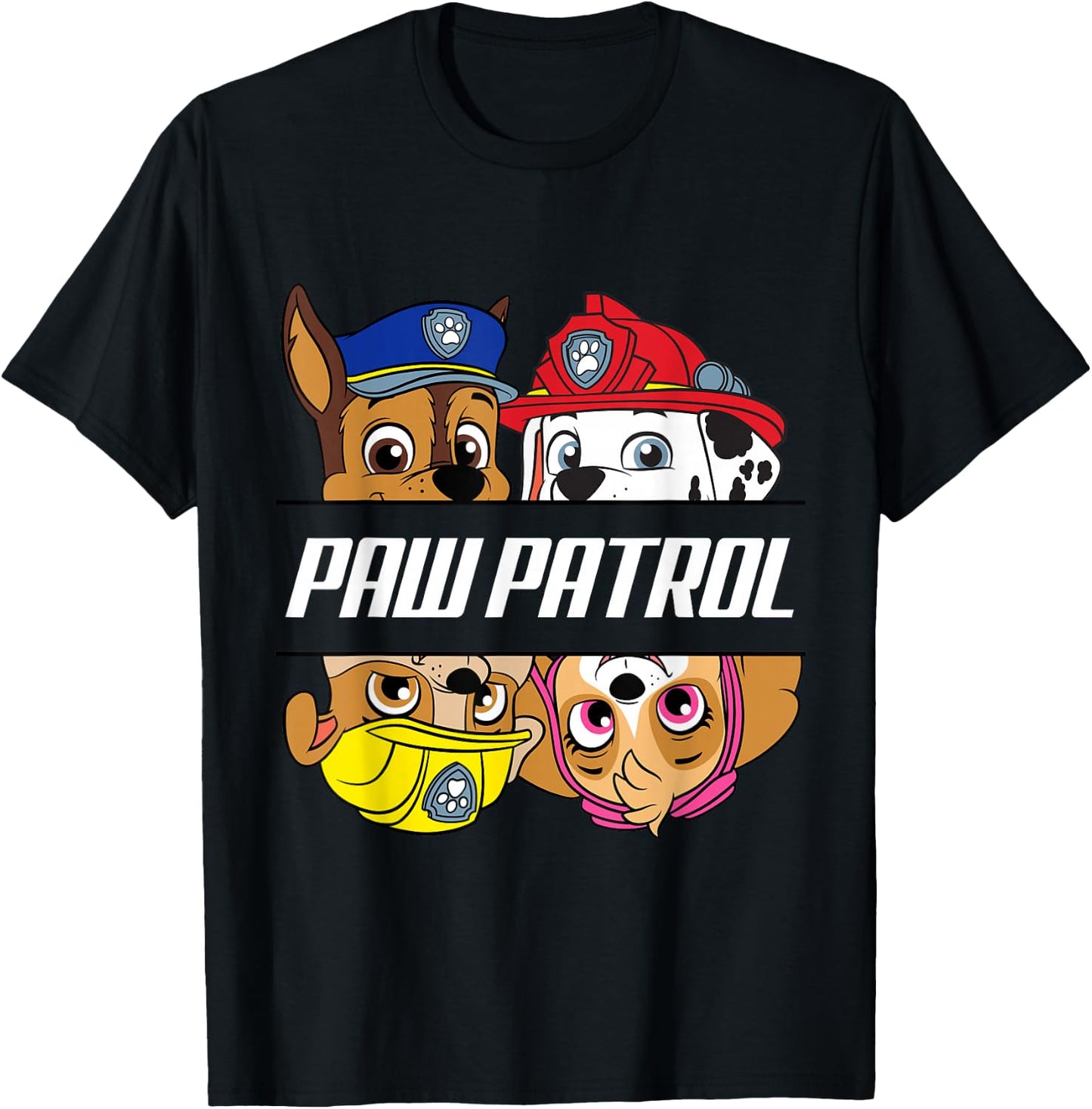 Paw Patrol No Pup Is Too Small T-Shirt - T-Shirt | Black