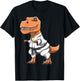 Jiu Jitsu Dinosaur Karate T-Rex Martial Arts Dino Taekwondo T-Shirt - T-Shirt | Black