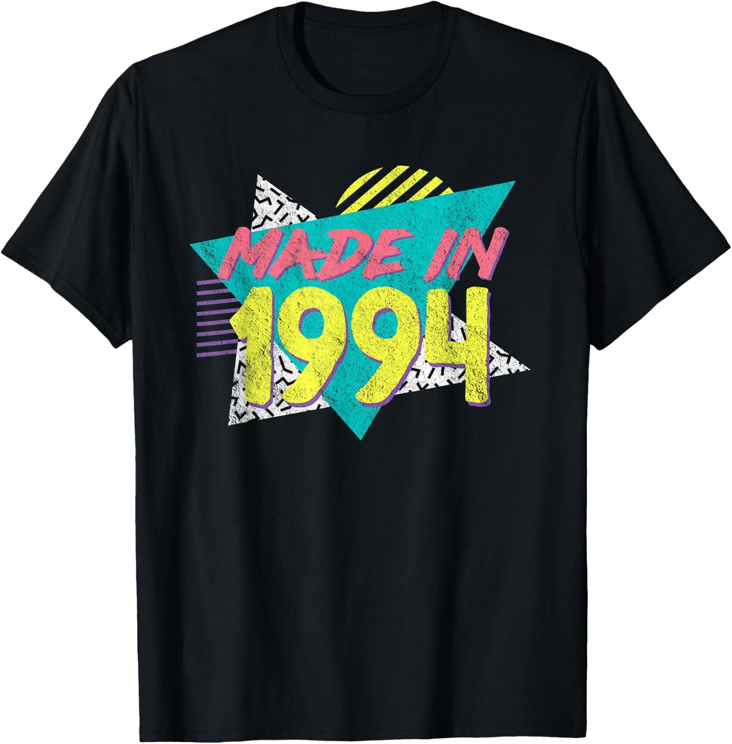 Made in 1994 Retro Vintage 31st Birthday T-Shirt - T-Shirt | Black