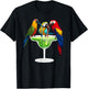 Cute Parrot Design Women Kids Pet Bird Parrot Lovers T-Shirt - T-Shirt | Black