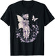 Goth Fairycore Aesthetic gothic fairy Aesthetic T-Shirt - T-Shirt | Black
