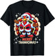 Funny Merry Thanksmas Thanksgiving Turkey Xmas T-Shirt - T-Shirt | Black