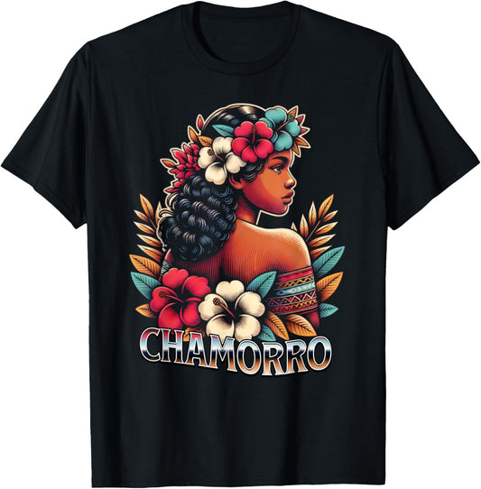 Chamorro Pride Guam and Saipan Mariana Islands Heritage T-Shirt - T-Shirt | Black