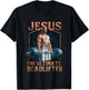 Jesus The Ultimate Deadlifter Fitness Gym Vintage Christian T-Shirt - T-Shirt | Black