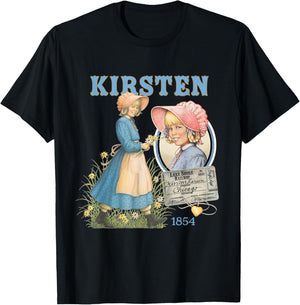 American Girl - Kirsten Larson 1854 T-Shirt - T-Shirt | Black