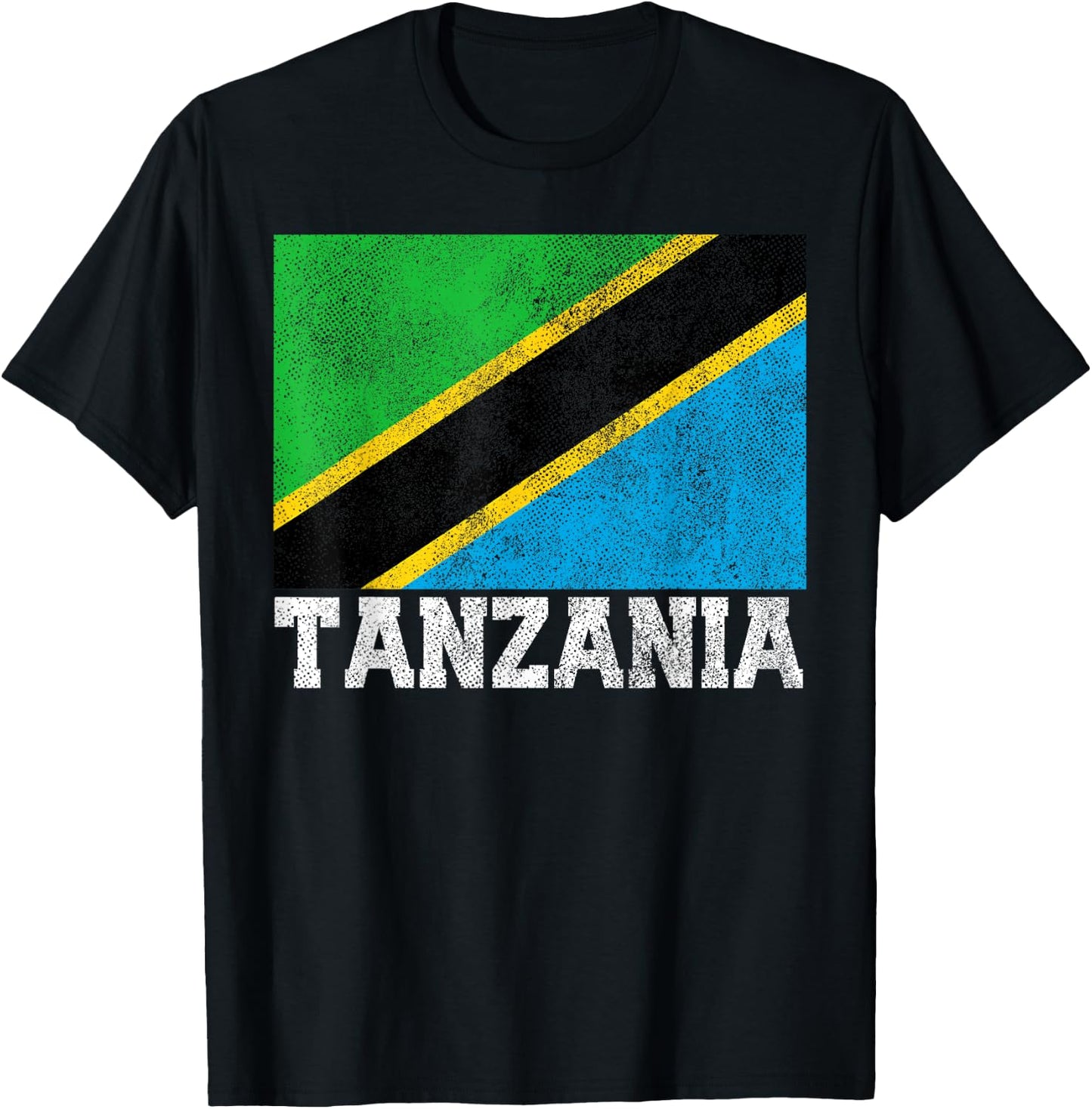 Tanzania Flag National Pride Roots Country Matching Family T-Shirt - T-Shirt | Black