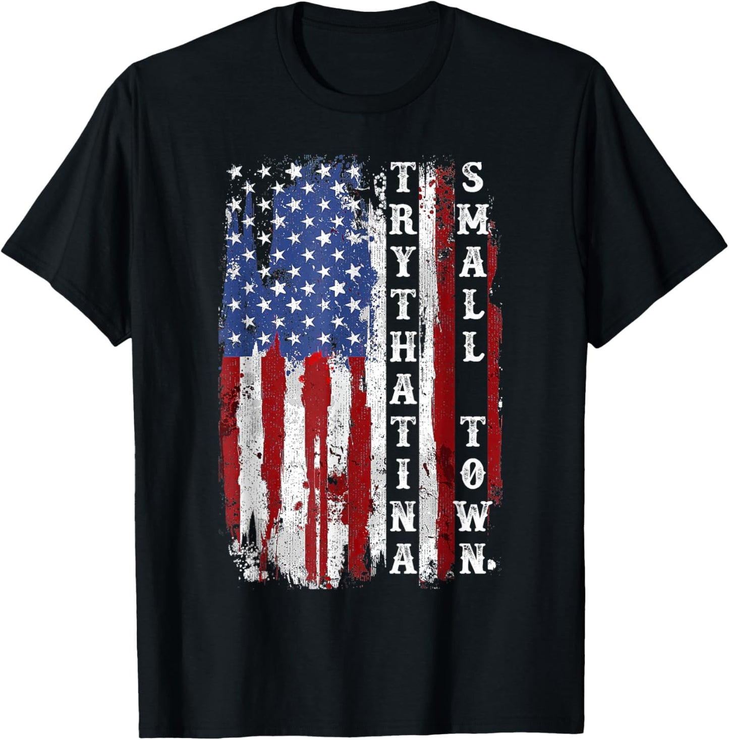 Try That In A Small Country Western Town,Country Music Lover T-Shirt - T-Shirt | Black