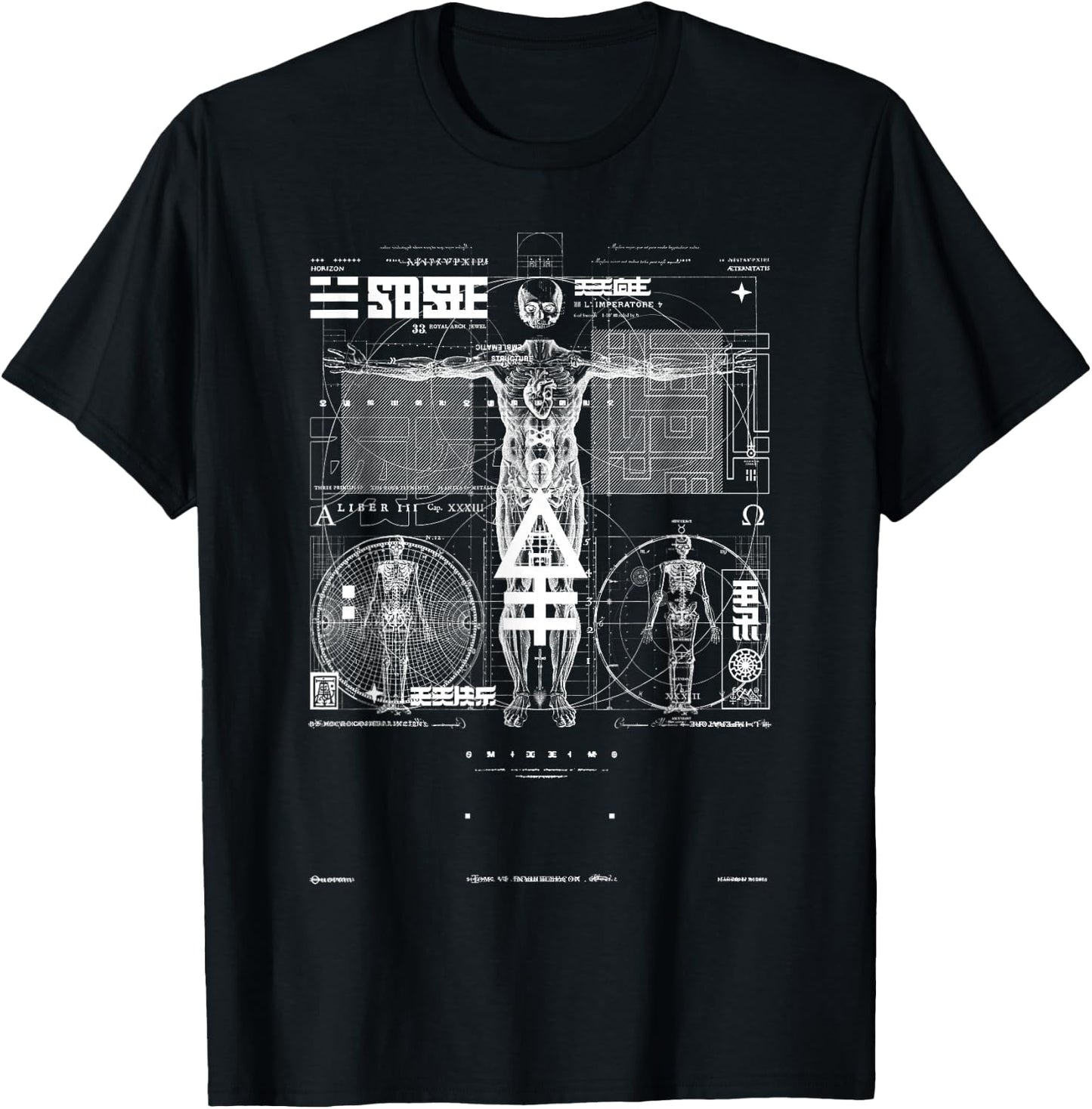 Sacred Geometry T-Shirt - T-Shirt | Black
