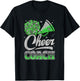 Cheer Coach Funny Cheerleader Cheerleading Green Women Girl T-Shirt - T-Shirt | Black