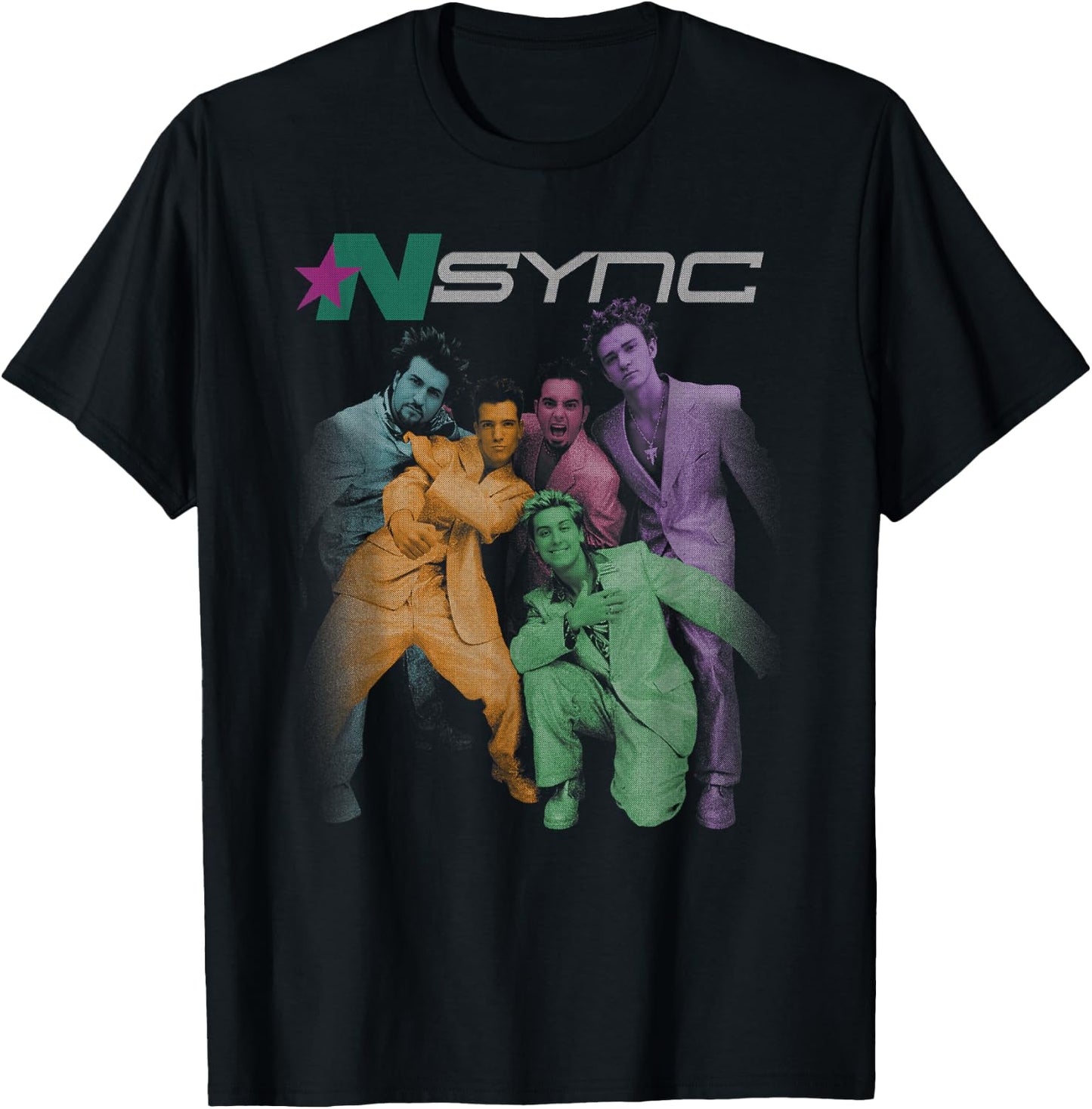 NSYNC Official Giddy Up T-Shirt - T-Shirt | Black