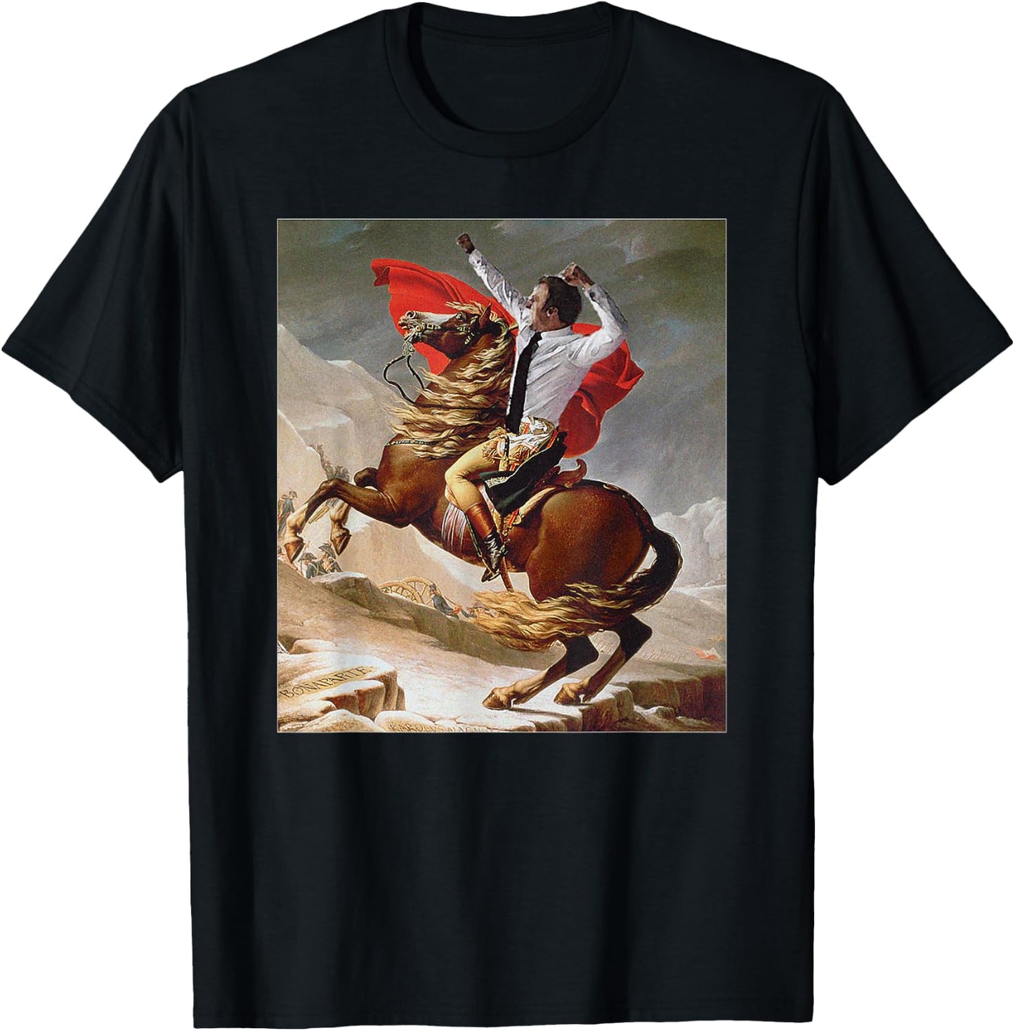 Funny Emmanuel Macron France Prime Minister T-Shirt - T-Shirt | Black
