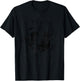 Offizielles Social Distortion Black Spray Skelly T-Shirt - T-Shirt | Black