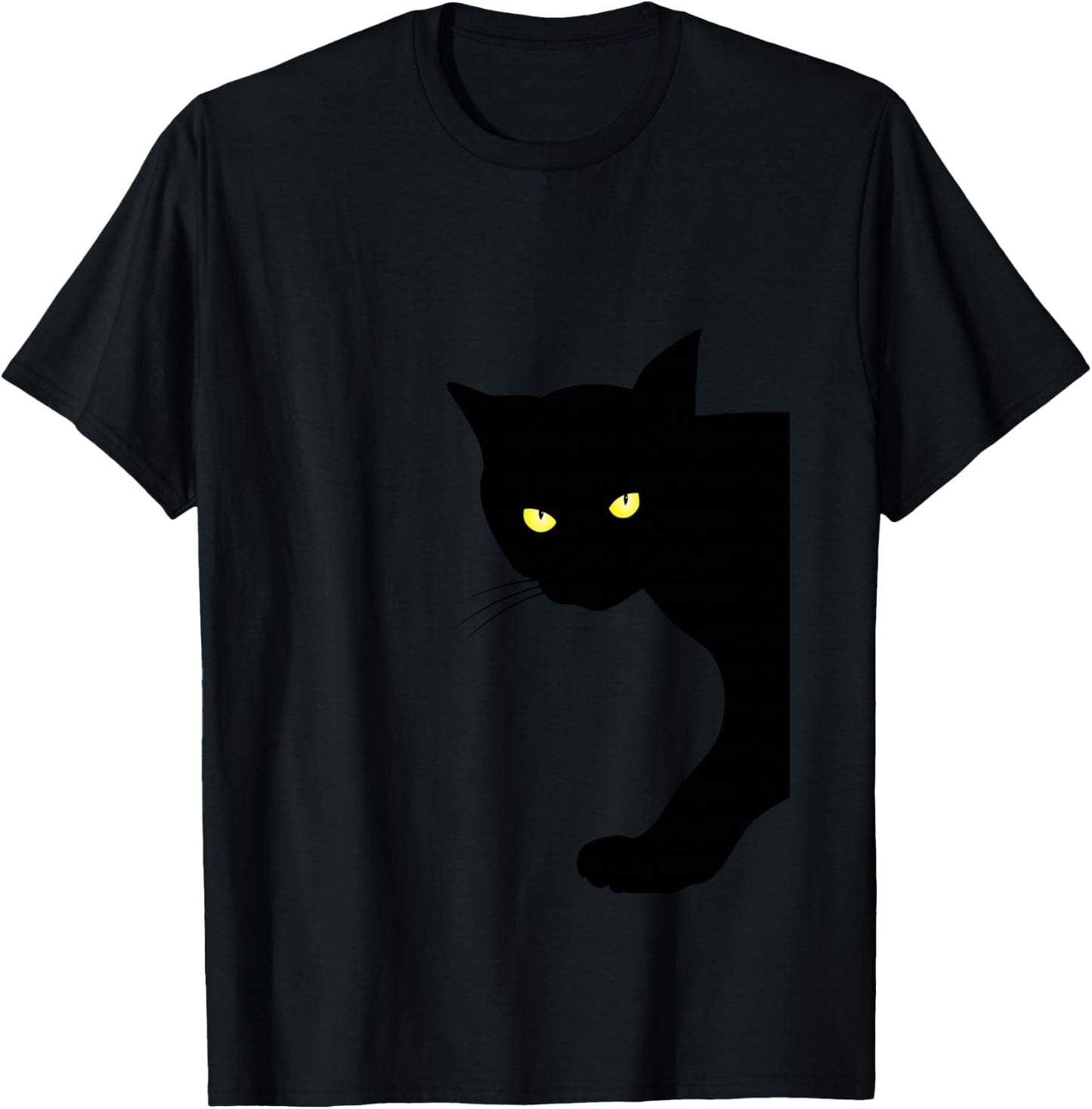 Black Cat T-Shirt - T-Shirt | Black