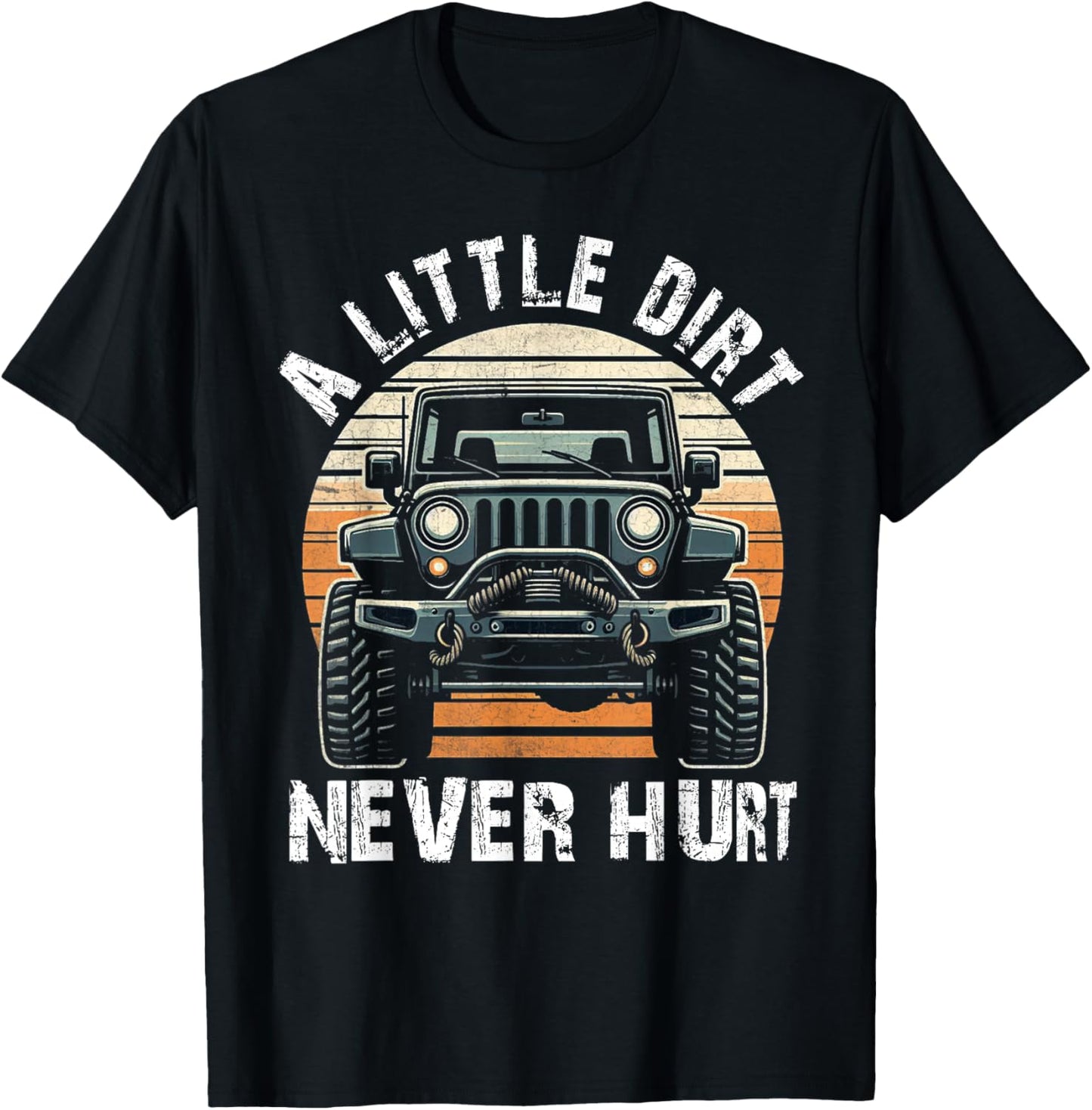 Offroad Racing Dad SxS 4X4 Off-Roading SUV UTV Car Lovers T-Shirt - T-Shirt | Black