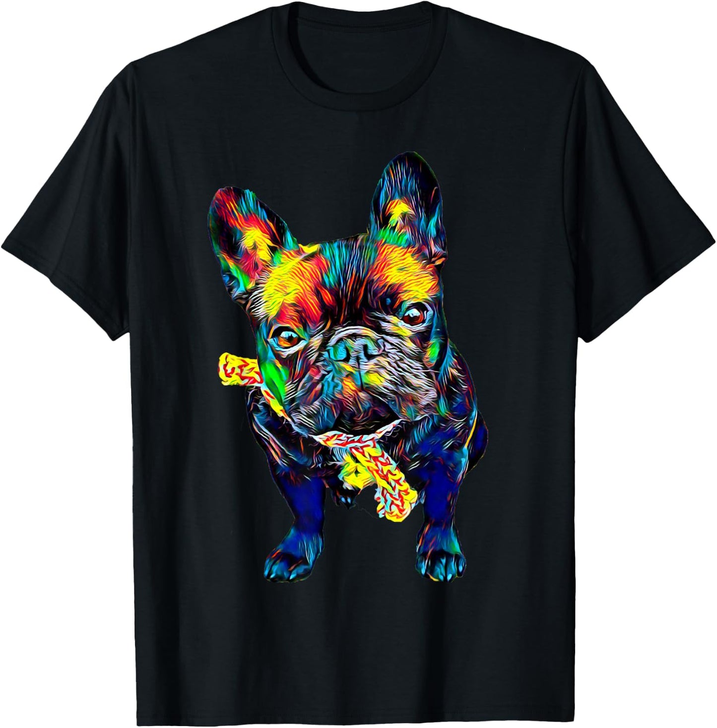 French Bulldog Dog T-Shirt - T-Shirt | Black