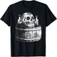 Mexico Vintage Skeleton Tequila Dia De Los Muertos Mexican T-Shirt - T-Shirt | Black