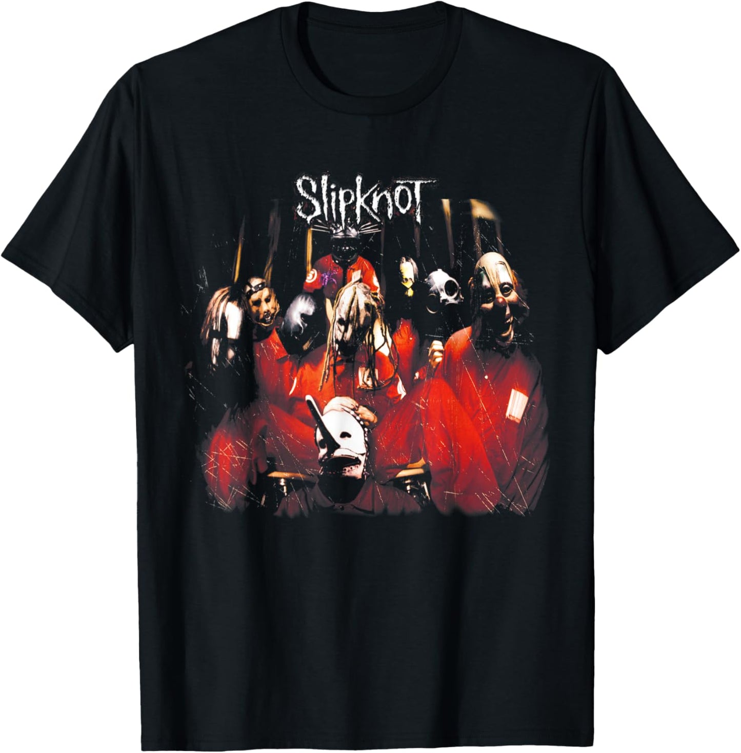 Slipknot Official Self Titled - Men's Black Small Short Sleeve T-Shirt - T-Shirt | Black