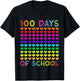 Cute 100 Days of School and Still Loving it Hearts 100th Day T-Shirt - T-Shirt | Black