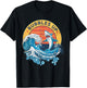 Bubbles Up Vintage Retro Shark Lover Women T-Shirt - T-Shirt | Black