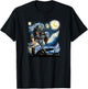 Star Wars Classic Boba Fett Van Gogh's Starry Night Painting T-Shirt - T-Shirt | Black