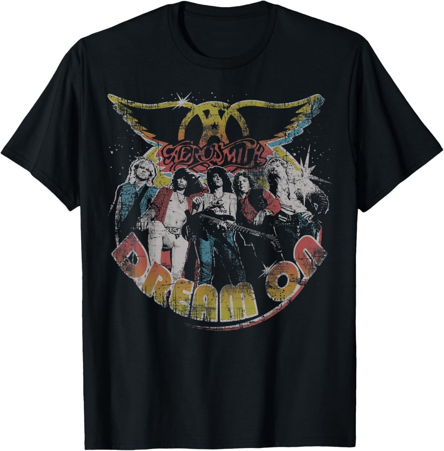 Aerosmith - Dream On Portrait T-Shirt - T-Shirt | Black