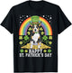 Blue or Red Heeler on Australian Cattle Dog St Patricks Day T-Shirt - T-Shirt | Black