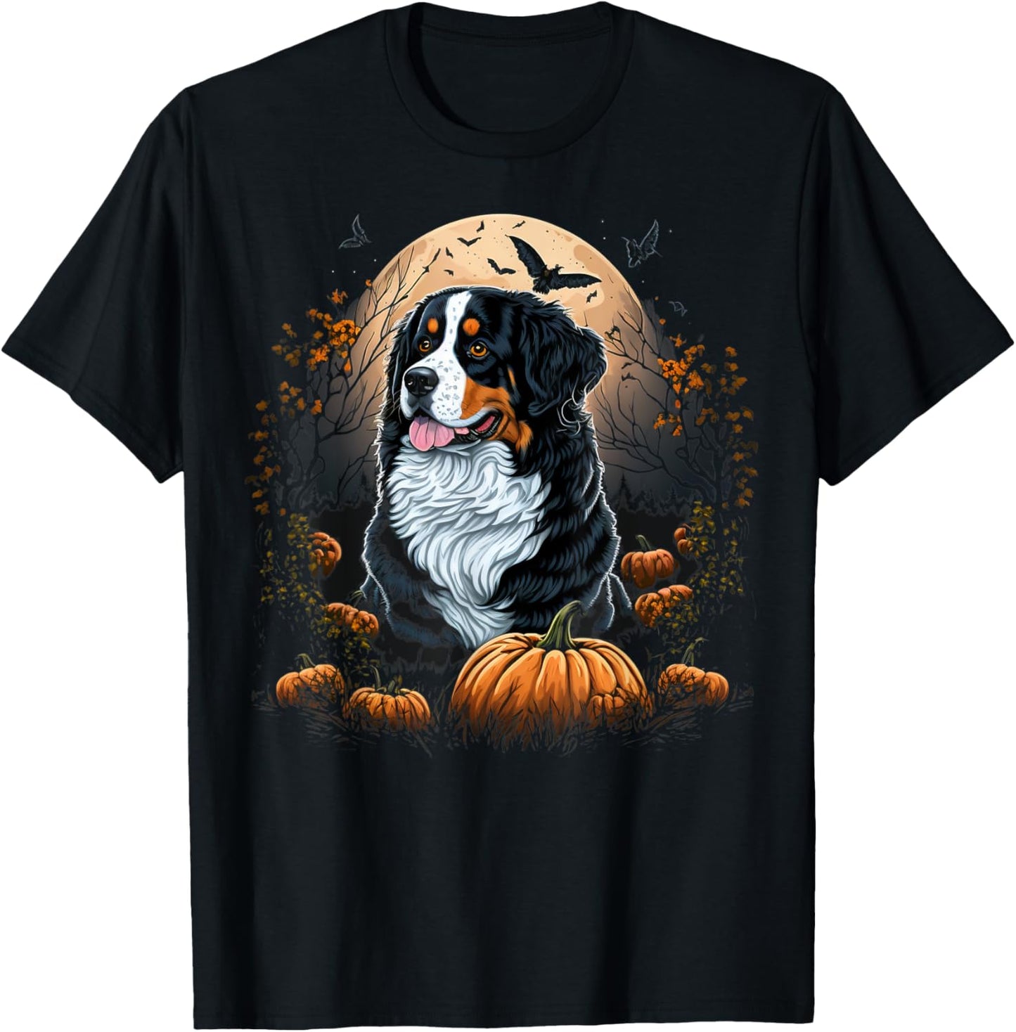 Bernese Mountain Dog costume Bernese Mountain Dog Halloween Men Women Kids T-Shirt - T-Shirt | Black