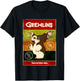Kids Gremlins Gizmo Paneled Three Rules Poster T-Shirt - T-Shirt | Black