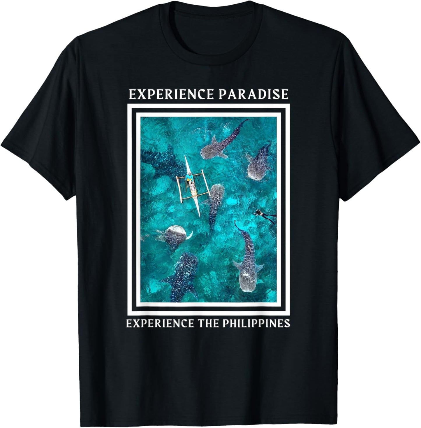 OSLOB, CEBU | Philippines Travel Vacation Souvenir Apparel T-Shirt - T-Shirt | Black