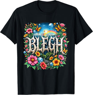 Cute Deathcore Design - Metalcore Blegh T-Shirt - T-Shirt | Black