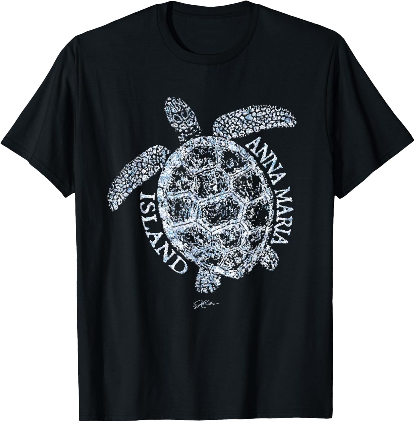 JCombs: Anna Maria Island Sea Turtle T-Shirt - T-Shirt | Black