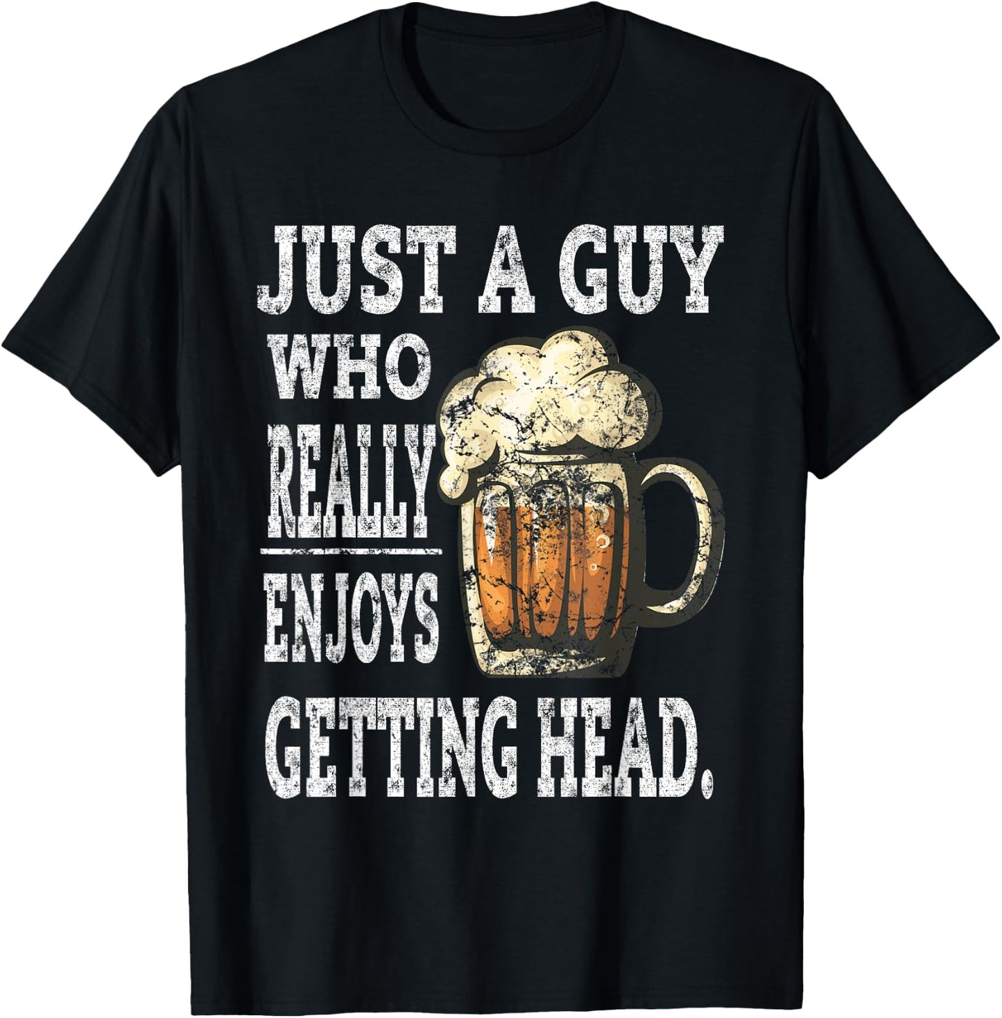 Dirty beer drinking T shirts Adult Humor Gift T-Shirt - T-Shirt | Black