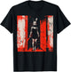 Horror Evil Bunny Slasher Girl Red Anime Goth Creepy Rabbit T-Shirt - T-Shirt | Black