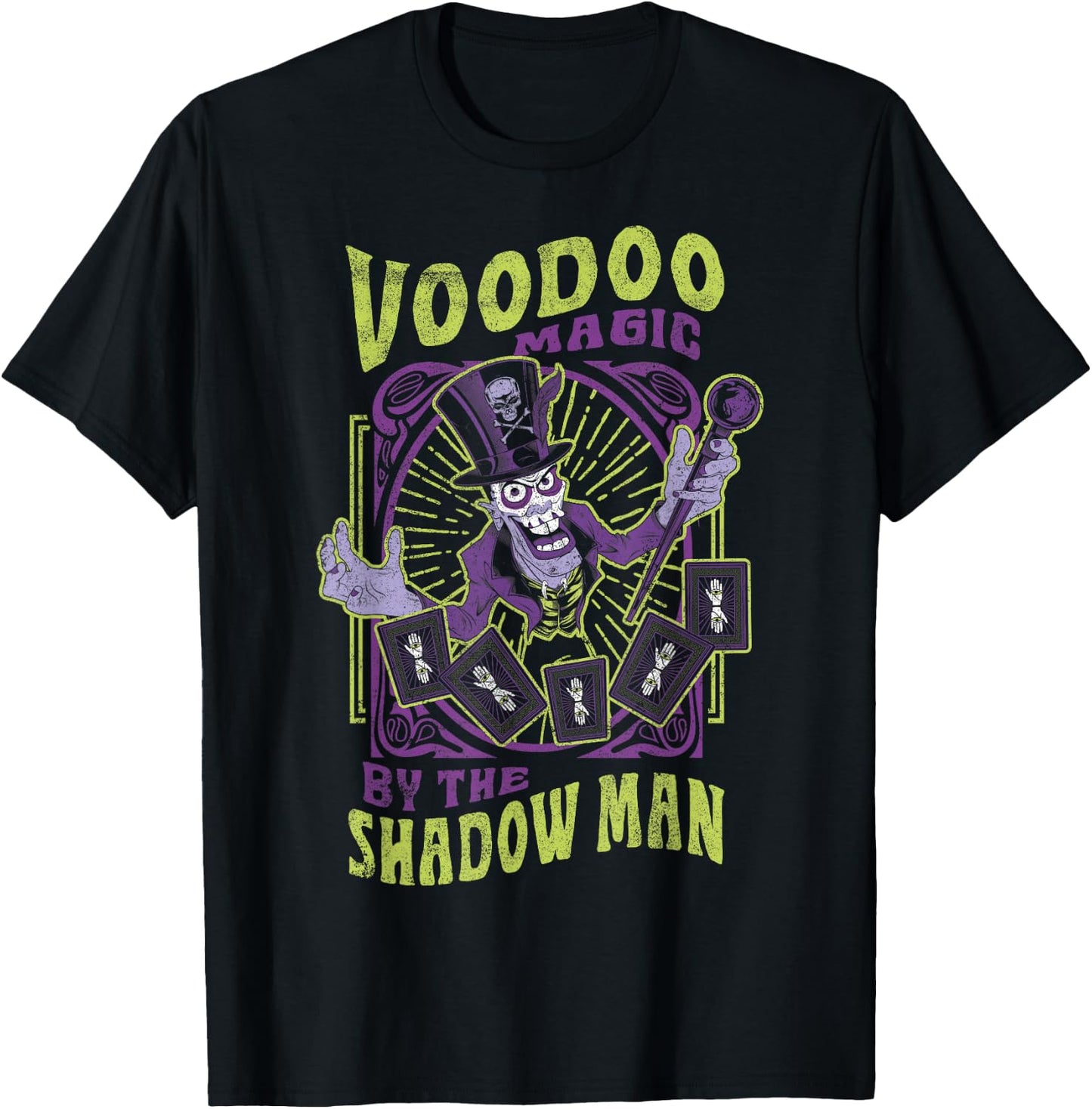 Disney Villains Halloween Doctor Facilier Voodoo Magic T-Shirt - T-Shirt | Black